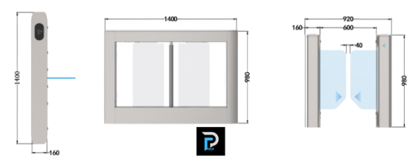 قیمت گیت مترویی سریع